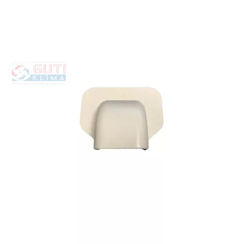 COVENT CONCM65 dekorcsatorna fehér 65x50 mm peremes végelzáró elem