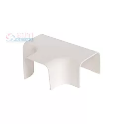 COVENT dekorcsatorna fehér 65x50 mm T idom