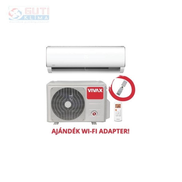 VIVAX M DESIGN 3,5 kw (ACP-12CH35AEMI/I2S / 12CH35AEMI/O2S) beszereléssel együtt