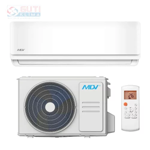 MDV ONE-026-SP (ONEA-026-IU / ONE1-026-OU) KLÍMA MONO OLDALFALI SZETT 2,6 KW beszerelésssel