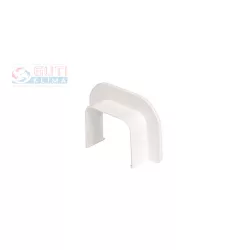   COVENT CONPAM65 dekorcsatorna fehér 65x50 mm peremes fali csatlakozó/takaró