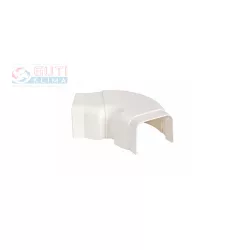   CONCPV65 dekorcsatorna fehér 65X50 mm állítható sarokelem 45°-tól 135°-ig