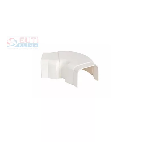 CONCPV65 dekorcsatorna fehér 65X50 mm állítható sarokelem 45°-tól 135°-ig