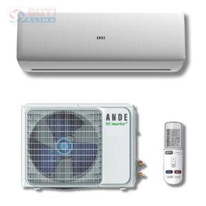  AUX ANDE BASIC + (AND-F12K) KLÍMA MONO OLDALFALI SZETT 3,5 KW  Beszereléssel 