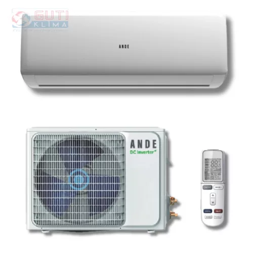  AUX ANDE BASIC + (AND-F12K) KLÍMA MONO OLDALFALI SZETT 3,5 KW  Beszereléssel 